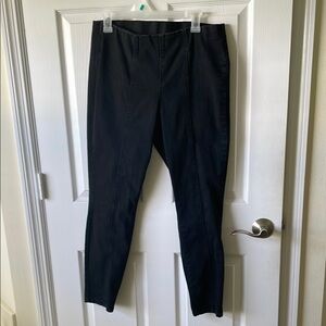 Womens black jeggings with elastic waste worn once size 12